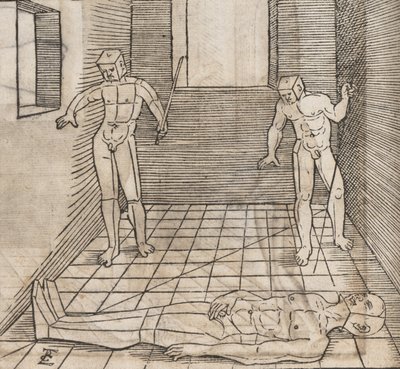 Unterweisung der Proportion und Stellung der Posen, 1538 von Erhard Schon