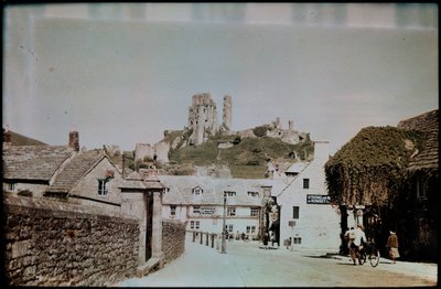 Corfe Castle, Corfe Castle, Purbeck, Dorset, UK von Eric Maybank