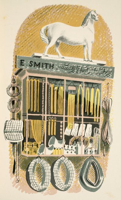 Sattler und Geschirrhersteller, Illustration aus 
