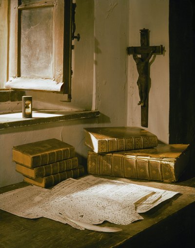 Blaise Pascals Schreibtisch von Erich Lessing