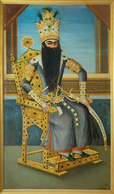 Fath Ali Shah, der zweite Qajar-König von Persien von Erich Lessing