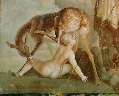 Herakles findet seinen Sohn Telephos in Arkadien von Erich Lessing