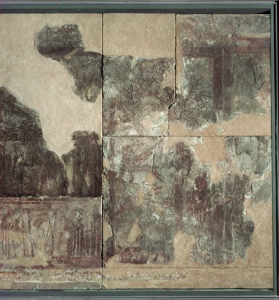 Investiturmalerei. Investitur von Zimri-Lim, frühes 2. Jahrtausend v. Chr. von Erich Lessing