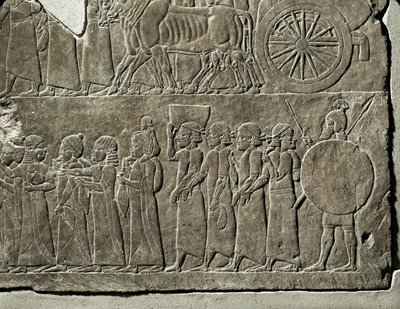 König Assurbanipals Feldzug gegen Elam von Erich Lessing