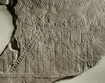 König Assurbanipals Feldzug gegen Elam von Erich Lessing