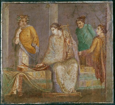 La Citareda von Erich Lessing