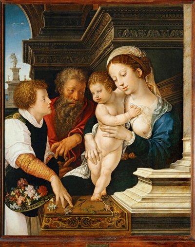 Die Heilige Familie von Erich Lessing