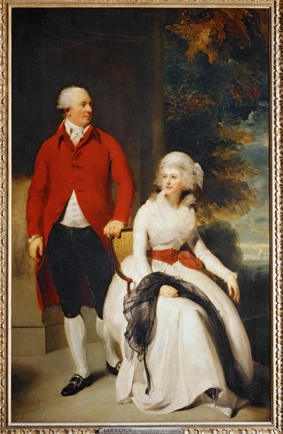 Herr und Frau John Julius Angerstein, Bankier von Erich Lessing