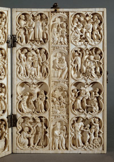 Szenen aus der Passion Christi und dem Leben der Heiligen Maria von Erich Lessing