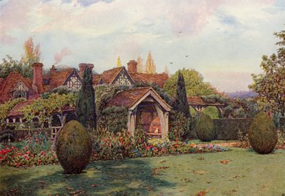 Great Tangley Manor, Surrey von Ernest Arthur Rowe