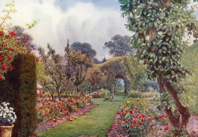 Sonnenuhr in Levens Hall, Westmoreland von Ernest Arthur Rowe