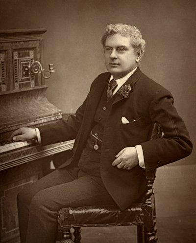 Arthur Cecil, britischer Schauspieler, Komiker, Dramatiker und Theaterleiter, 1887 von Ernest Barraud