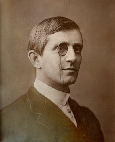Brandon Thomas, britischer Schauspieler, Dramatiker und Liedermacher, 1887 von Ernest Barraud
