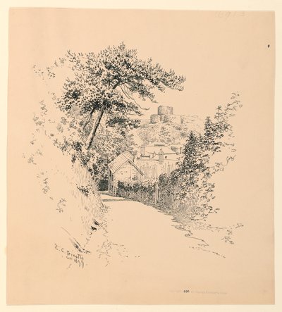 Das Schloss von Launceston von Ernest Clifford Peixotto