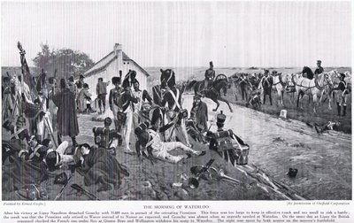 Der Morgen von Waterloo, Illustration aus 