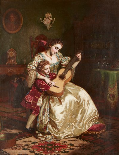 Der erste Schritt in die Romantik von Ernest Gustav Giradot