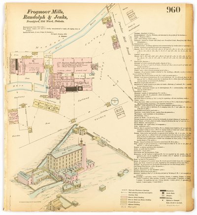 Hexamer General Surveys, Band 11, Tafel 960, 1876 von Ernest Hexamer