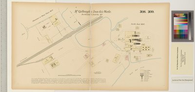 McCulloughs Iron Co., Northeast Creek, Maryland, Hexamer General Surveys von Ernest Hexamer
