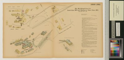 North East Mill und Shannon oder Stone Chase Mill, Maryland, Hexamer General Surveys, 1880 von Ernest Hexamer