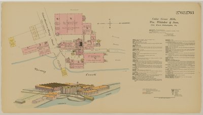 Tabor St. und Olney Road, Hexamer General Surveys, 1894 von Ernest Hexamer