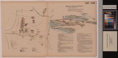 Band 14, Rancocas Chemical Works, Hexamer General Surveys, Burlington, New Jersey, 1878 von Ernest Hexamer