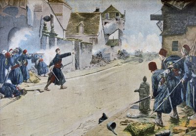 Paul Deroulede in der Schlacht von Montbeliard von Ernest Jean Delahaye