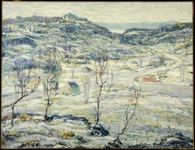 Harlem Valley, Winter von Ernest Lawson