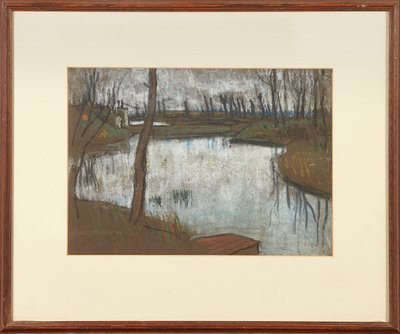Lille Brücke und Westgraben von Ernest Procter