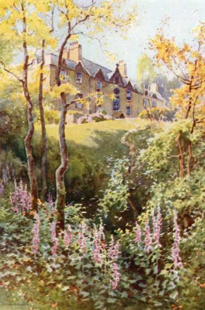 Ashestiel: Scotts erstes Haus im Grenzland von Ernest William Haslehust