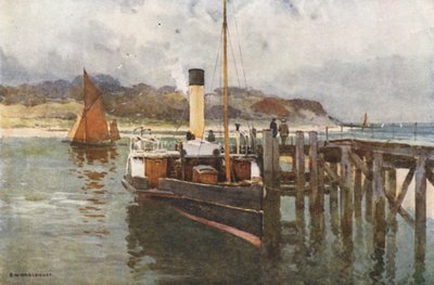 Bembridge Hafen von Ernest William Haslehust