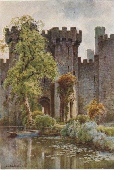 Bodiam Schloss von Ernest William Haslehust