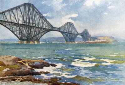 Forth Bridge und Küste von Fife von Ernest William Haslehust