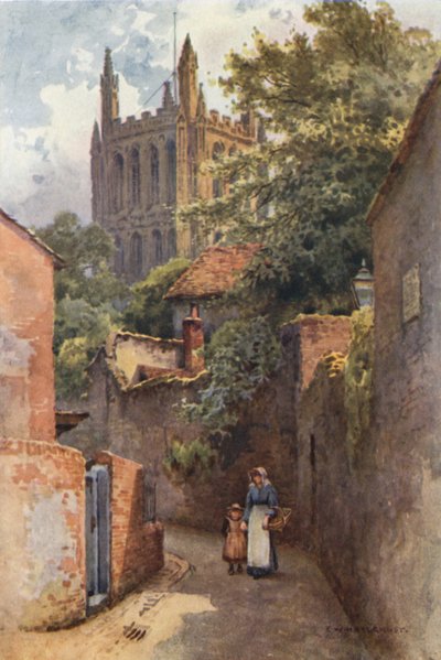Gwynne Street vom Geburtsort von Nell Gwynne von Ernest William Haslehust