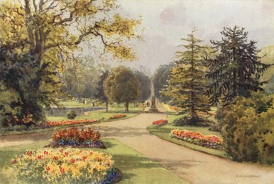 In den Jephson Gärten, Leamington von Ernest William Haslehust