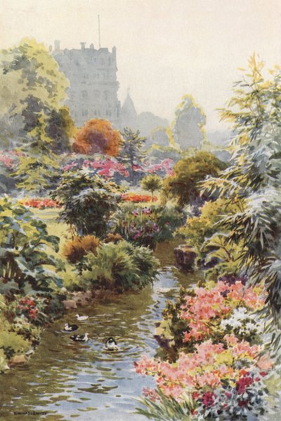 In den oberen Gärten, Bournemouth von Ernest William Haslehust