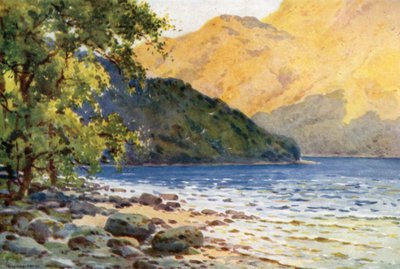 Inverbeg: Am Loch Lomond, gegenüber von Rowardennan von Ernest William Haslehust