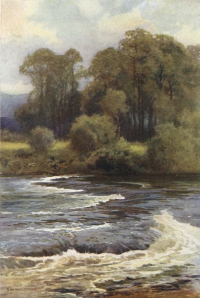 Monnington Falls von Ernest William Haslehust