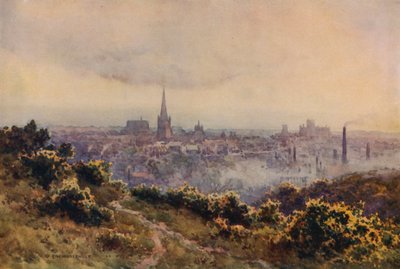 Norwich von Mousehold Heath von Ernest William Haslehust