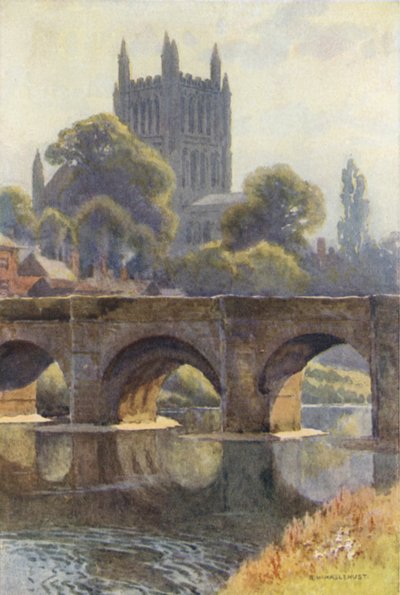 Alte Wye Brücke von Ernest William Haslehust