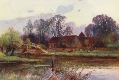 Themse: Lady Place, Hurley von Ernest William Haslehust