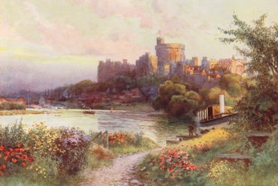 Fluss Themse: Windsor von Ernest William Haslehust