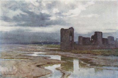 Sands of Dee, Flint Castle von Ernest William Haslehust