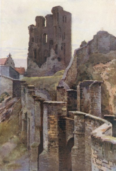 Scarborough Schloss von Ernest William Haslehust