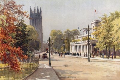 Die Parade und das Pump Room, Leamington von Ernest William Haslehust