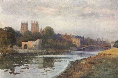 York von der Ouse von Ernest William Haslehust