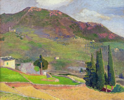 Mont Ste. Victoire von Ernest Yarrow Jones