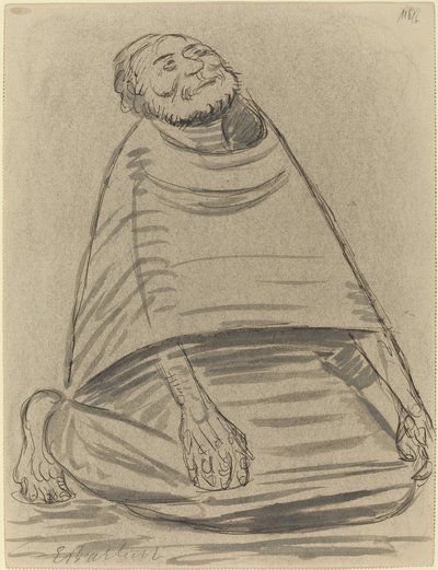 Kniender Mann von Ernst Barlach