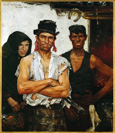 Spanische Schmiede, II von Ernst Josephson