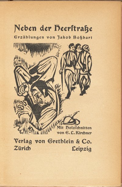 Jakob Bosshart: Neben der Heerstraße von Ernst Ludwig Kirchner