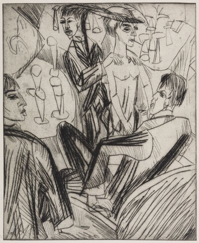 Bartanz von Ernst Ludwig Kirchner